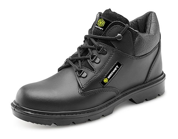 CLICK LEATHER MID CUT MIDSOLE BOOT - CF4BL