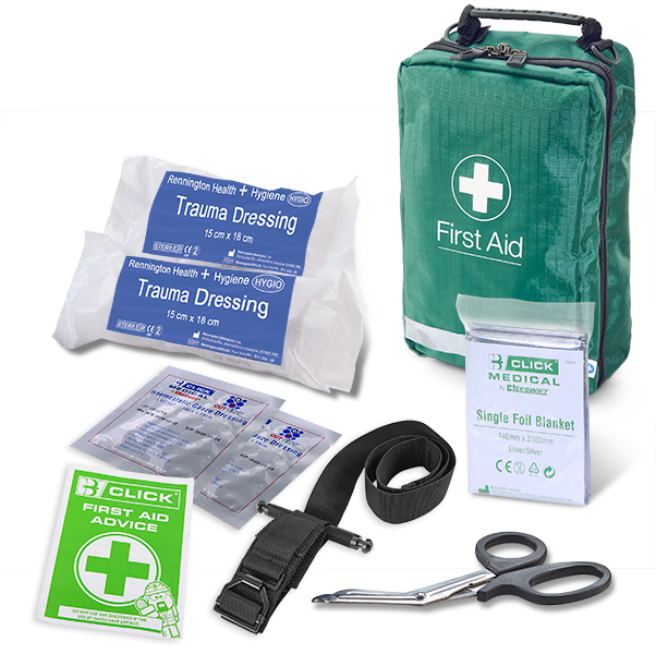 BS8599-1:2019 CRITICAL INJURY PACK LOW RISK IN BAG - CM0081